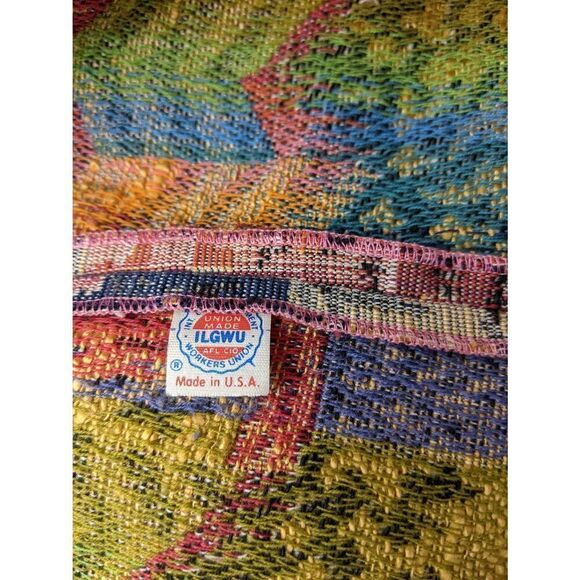 Vera Maxwell Tapestry Y2K Pastel Jacket Southwestern Cowgirl Pink Sz M Medium Ma - Picture 4 of 6